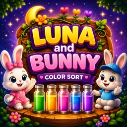 Luna and Bunny Color Sort